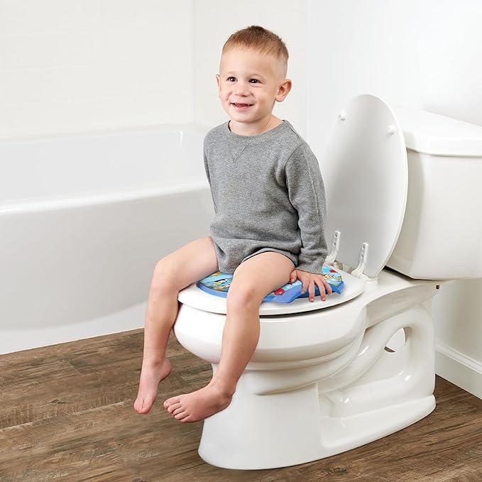 Bluey Soft Potty Seat-Potty Training Toilet Seat,Soft Cushion,Baby-Potty Training,Safe,Easy to Clean,(Pack of 4)