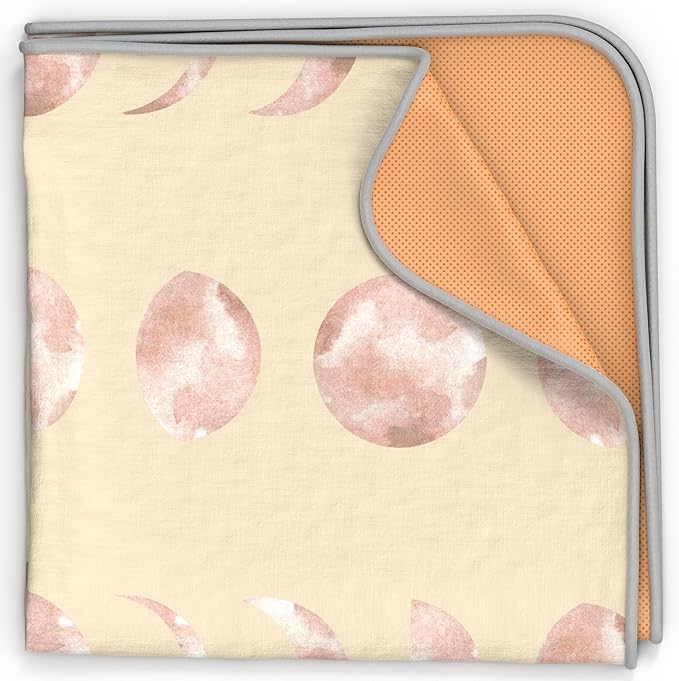 BABYBOET Splat Mat for Baby – Under High Chair Floor Mat Protects Wood, Vinyl and Carpet from Spills – Waterproof Triple Layer Baby Mat with Anti-Skid Backing Deters Bunching and Sliding (51” x 51")