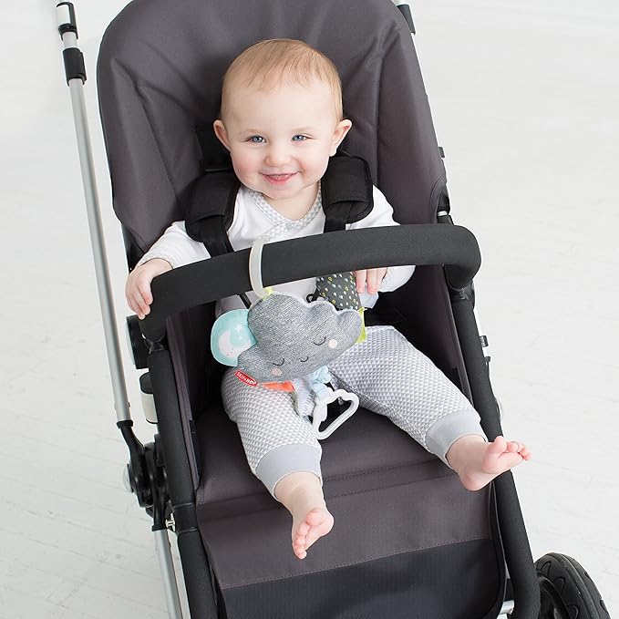 Skip Hop Baby Stroller Toy, Silver Lining Cloud Jitter, Cloud , 0.25 Pound
