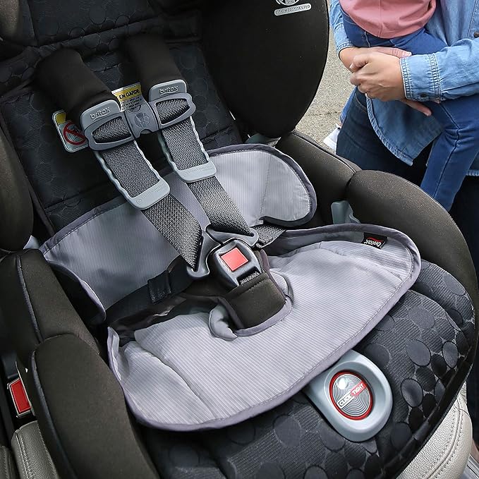 Britax Car Seat Waterproof Liner - Moisture Wicking Fabric No Slip Grip Machine Washable Crash Tested (Pack of 6)