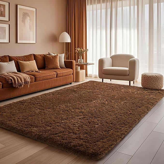 Ophanie 4x6ft Brown Rug