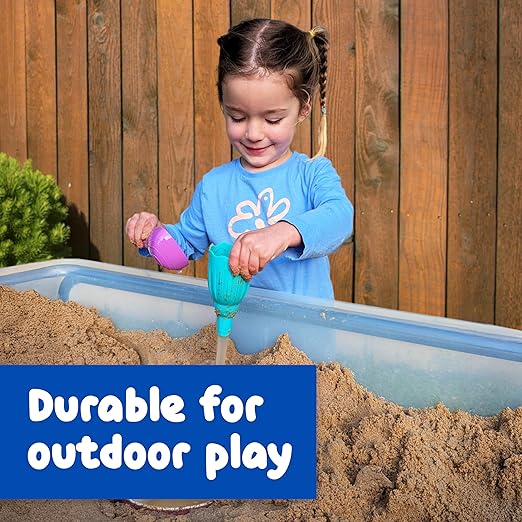 Spark & Wow Sensory Bin Tinker Tools | 4 Sensory Table Accessories | Small Shovels for Kids | Sandbox Toys for Toddlers