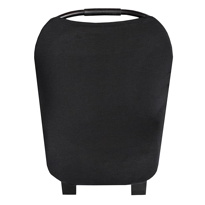 Copper Pearl Multi-Use Cover: Car Seat & Stroller Cover for Sun - Stretchy Fabric, All-Season Use, Stylish Designs, Easy Access for Moms - Midnight