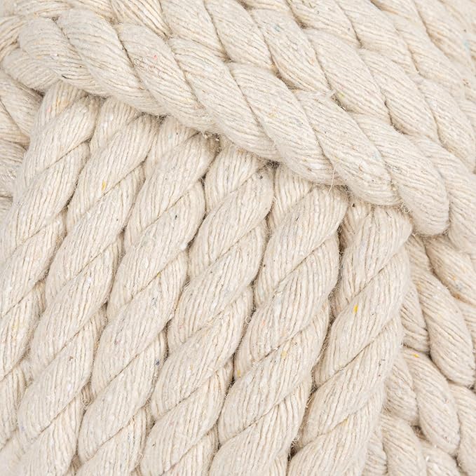 Creative Co-Op Nautical Rope Knot Door Stop (Pack of 2)