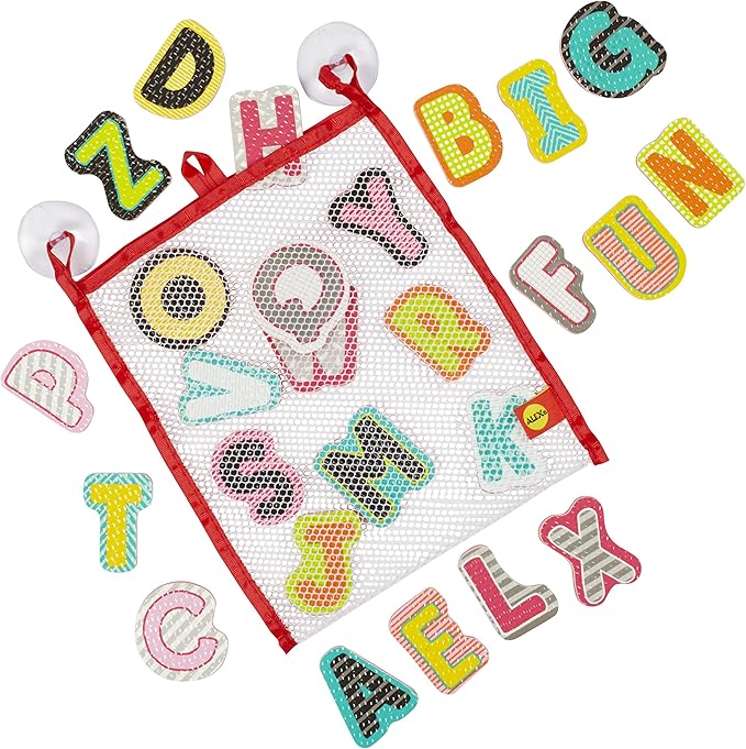 Alex Bath ABC Stickers in the Tub Kids Bath Activity