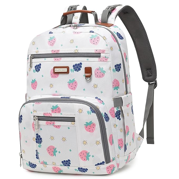 BILLITON MASHI Diaper Bag Backpack, Large Baby Nappy Bags with Portable Changing Pad for Boys and GirlsMultifunction Travel Baby Bag for Moms Dads, Shower Gifts Waterproof and Stylish