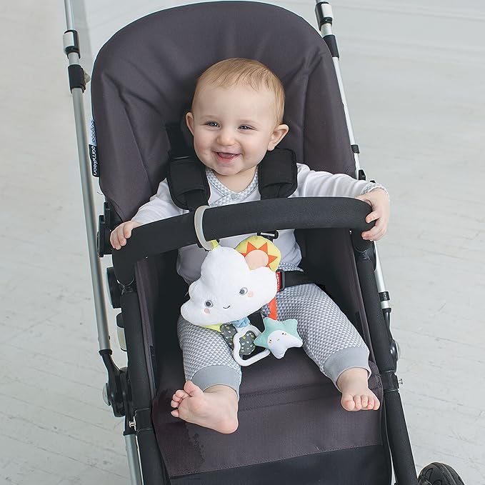 Skip Hop Baby Stroller Toy, Silver Lining Cloud Jitter, Cloud , 0.25 Pound