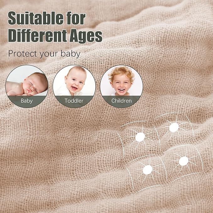 Spotted Play 2 Pack Hooded Baby Towels - 100% Muslin Cotton for Newborns, Infants, Toddlers - Large 32x32Inch Size - Highly Absorbent and Essential for Newborn Care, White and Brown