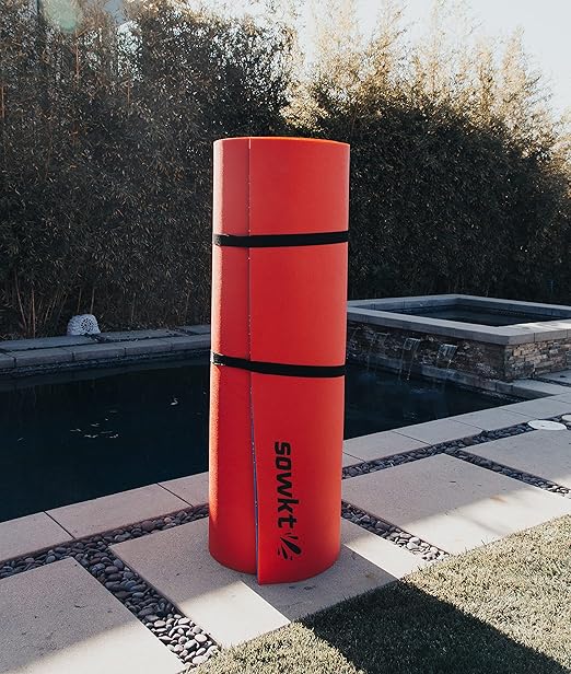 SOWKT Floating Mat Accessories72 x 2 inches Extra Long Touch Fastener Strap Perfect for Storing Large Floating Mats (2-Straps)