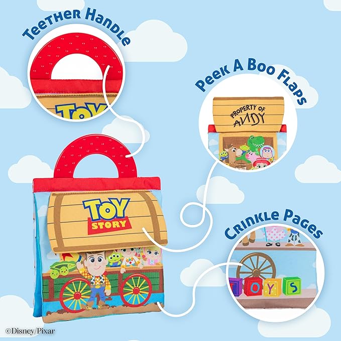 Disney Baby Pixar Toy Story Toy Box Soft Book
