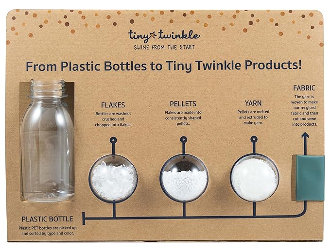Tiny Twinkle Long Sleeve Bib for Babies & Toddlers | Waterproof Smock Bib for Eating | Machine Washable & Mess-Proof Feeding Essentials | Newborn Shower Gift (Leopard, 6–24M)