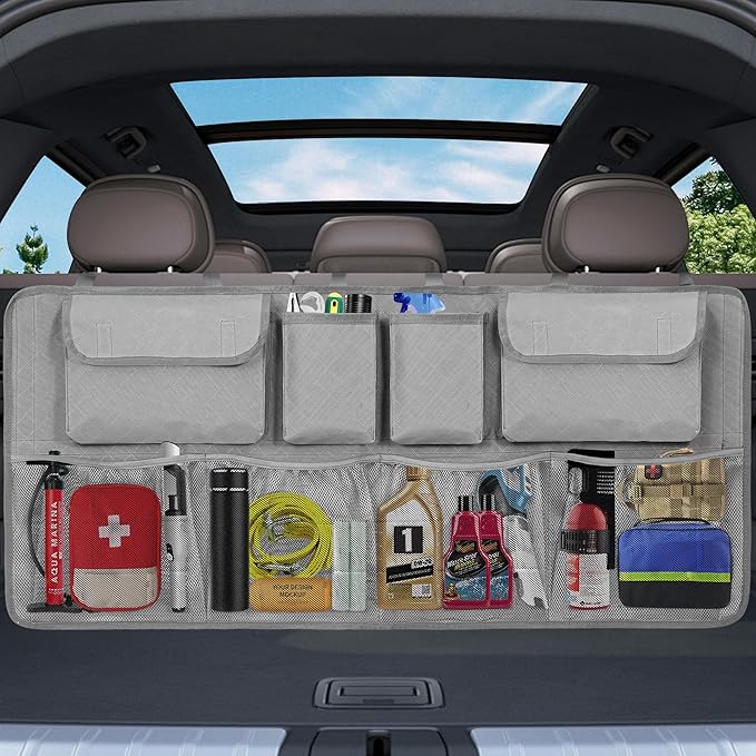 Car Trunk Organizer Storage (Dimgrey)