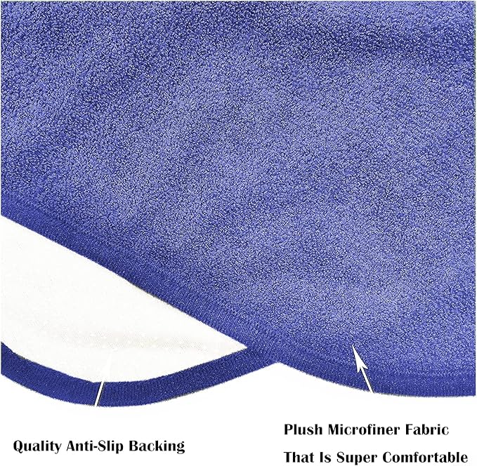 LoyaGour Car Seat Cover Protector Front Seats,for Gym Workout,Running,Swimming,Beach and Hiking,Waterproof Sweat Towel Bucket Seat Covers for Cars SUV Trucks (Blue, 2Pcs)