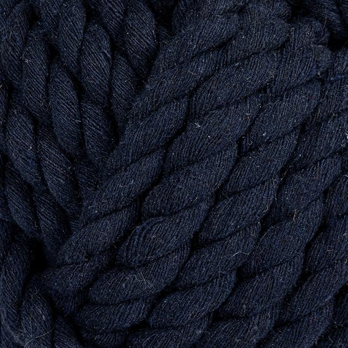 Blue Rope Knot Cotton Door Stop