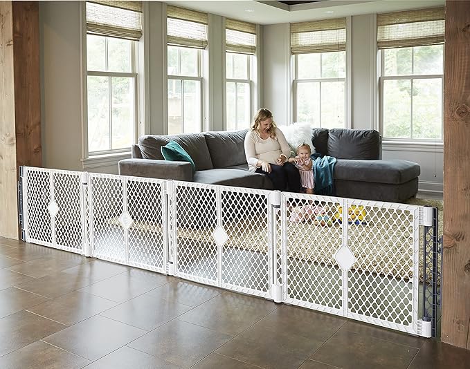 Toddleroo by North States - Superyard Wall Mount Kit: Play Yard Wall Mount Kit Compatible with SuperyardPlay Pens - Made in USA - Gray